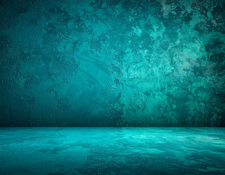 Designed grunge texture. Wall and floor interior. 3D renderingの素材