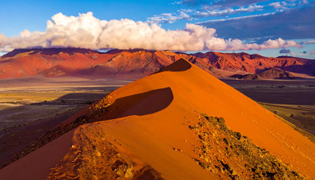 Sossusvlei, Namib Naukluft National Park, Namibiaの素材