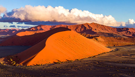 Sossusvlei, Namib Naukluft National Park, Namibiaの素材