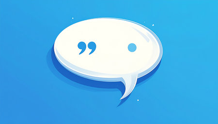 Chat icon in flat design style. Speech bubble. Vector illustration.の素材