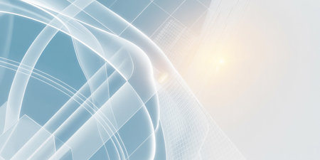 Futuristic technology background for business tech presentations or information banner.の素材