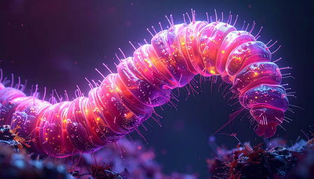 3d illustration of Neisseria gonorrhoeae bacteriaの素材