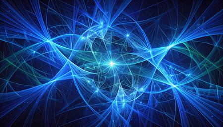 Abstract fractal. Fractal art background for creative design. Decoration for wallpaper, desktop, poster, cover booklet. Print for clothes, t-shirt. Creative illustration for designの素材