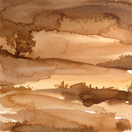 Abstract watercolor background. Hand-drawn illustration. Texture paper.の素材