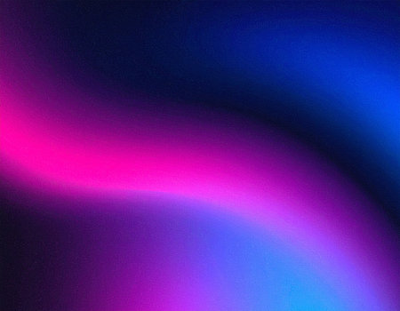 digital fractal on black background with multicolored lines and wavesの素材