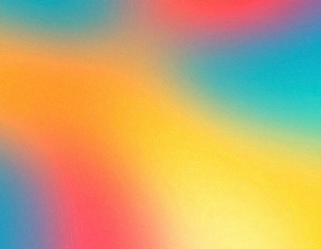 colorful abstract background - yellow, orange, blue and purple colorsの素材