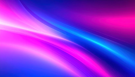 abstract background with smooth lines in purple, blue and pink colorsの素材