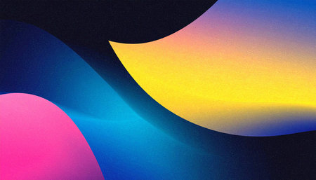 abstract background with colorful gradients, design for greeting cards and banners and postersの素材