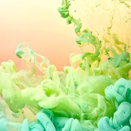 abstract background of colored ink in water. Abstract background for designの素材