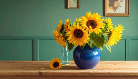 Abstract blue background with smooth lines. Vector illustration. Clip-artの素材