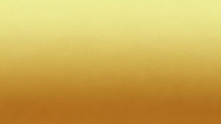 A subtle textured gradient that smoothly transitions from a light yellow at the top to a deep golden brown at the bottom.の素材