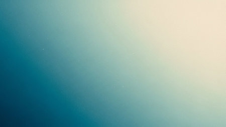 A smooth, subtle gradient background that transitions from a deep teal on the left to a pale creamy white on the right.の素材