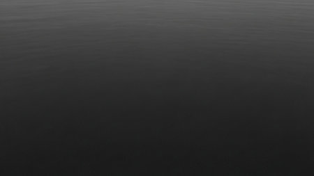 Serene showing dark gray textured surface of rippling water or fabric with subtle waves keywords: dark, gray, textured, surface, rippling, water,...の素材