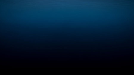 Nature showing deep blue underwater gradient with subtle surface light rays keywords: underwater, deep sea, ocean, water, blue, dark, gradient,...の素材
