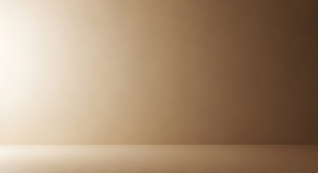 Empty room with brown wall and floor background. 3d rendering.の素材