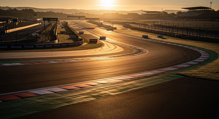 The  race at Jerez de la Frontera, in Jerez de la Frontera, Spain.の素材