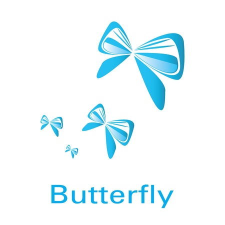 vector butterflyのイラスト素材