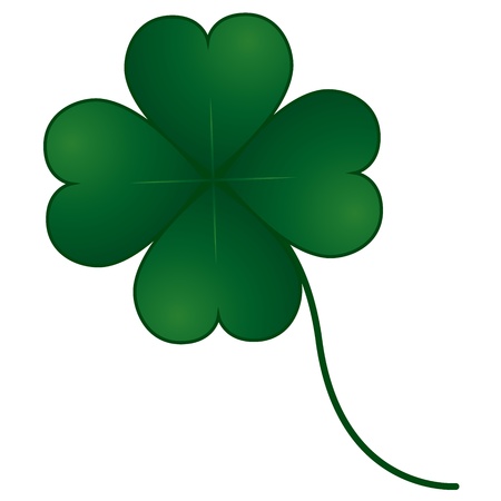 vector clover four leafのイラスト素材