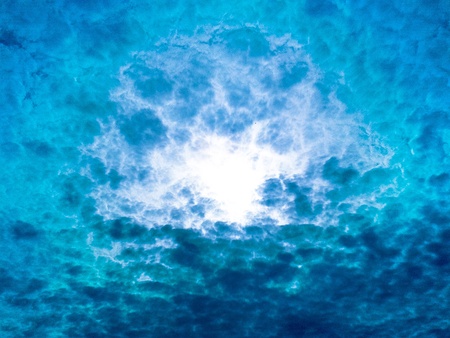 cloudy storm unusual skyの写真素材