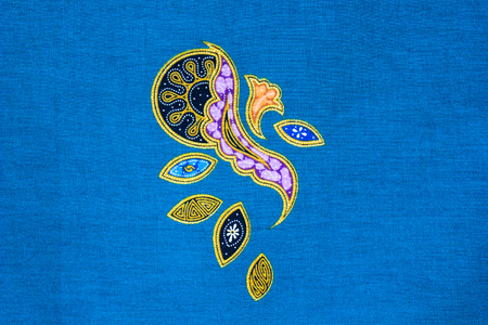  batik sarong  pattern background in Thailand, traditional batik sarong in Asian