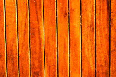 surface of the wood plank crack backgroundの写真素材