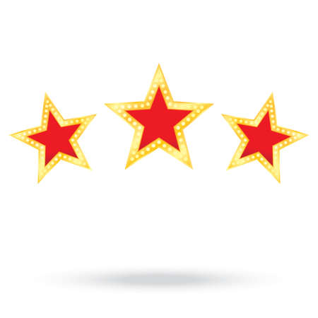 tag shining gold stars of anniversary luxury label backgroundのイラスト素材