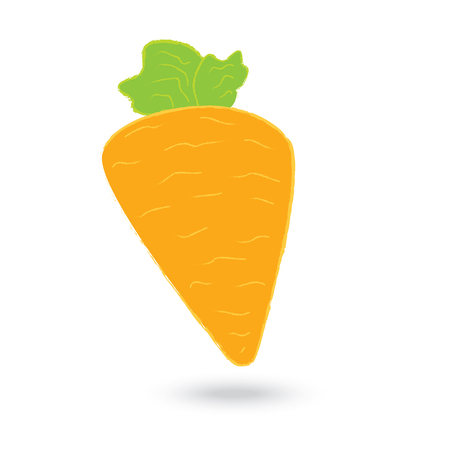 carrot easter dayのイラスト素材