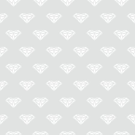 Popular abstract decor inspiration idea gift wrap gray diamond pattern texture seamless background.のイラスト素材