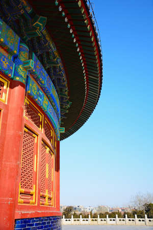 The temple of heaven was built in the 18th year of Ming yongle (1420)のeditorial素材