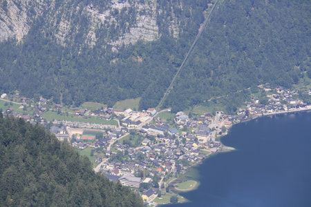 5 Fingers, viewpoint to observe the Austrian mountains.の写真素材