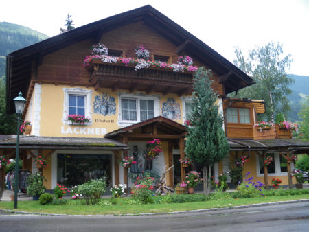 Hotel in Zermatt, Switzerlandの写真素材