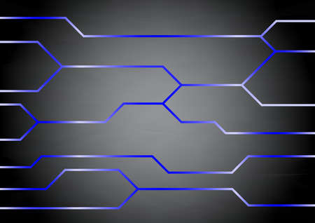 blue and gray technology background.の写真素材