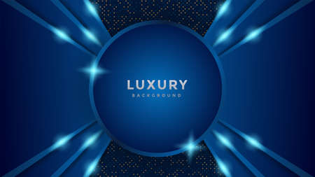 Luxury abstract background with overlap layer on background.のイラスト素材