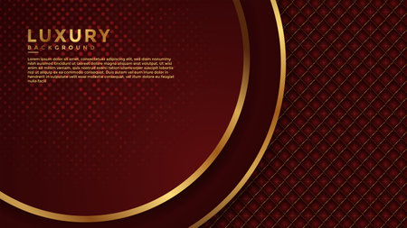 Luxury abstract background with overlap layer on background.のイラスト素材