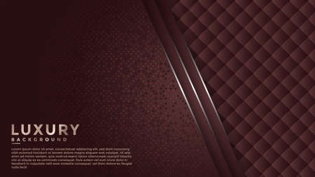 Luxury abstract background with overlap layer on background.のイラスト素材