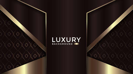 Luxury abstract background with overlap layer on background. Eps10のイラスト素材