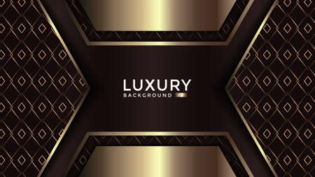 Luxury abstract background with overlap layer on background.のイラスト素材