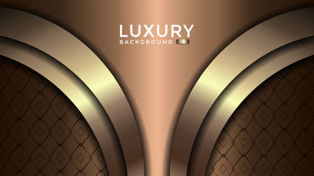 Luxury abstract background with overlap layer on background. Eps10のイラスト素材