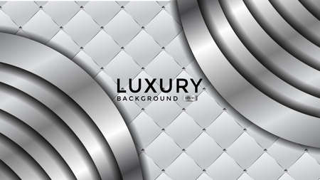 Luxury abstract background with overlap layer on background. Eps10のイラスト素材