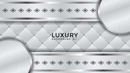 Luxury abstract background with overlap layer on background. Eps10のイラスト素材
