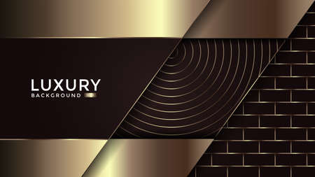 Luxury abstract background with overlap layer on background. Eps10のイラスト素材