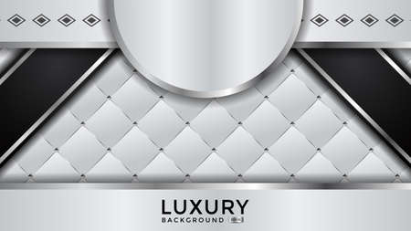 Luxury abstract background with overlap layer on background. Eps10のイラスト素材