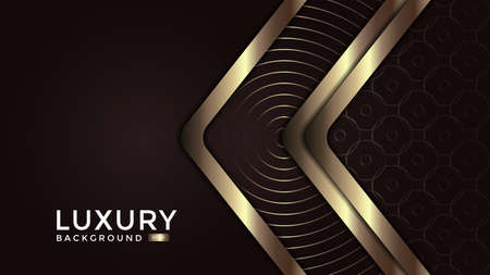 Luxury abstract background with overlap layer on background. Eps10のイラスト素材