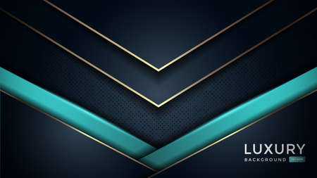 Luxury abstract background with overlap layer on background. Eps10のイラスト素材