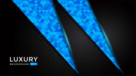 Luxury abstract background with overlap layer on background.のイラスト素材