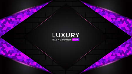 Luxury abstract background with overlap layer on background.のイラスト素材