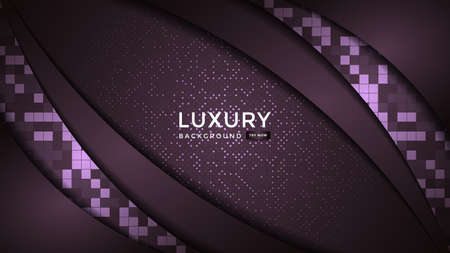 Luxury abstract background with overlap layer on background.のイラスト素材