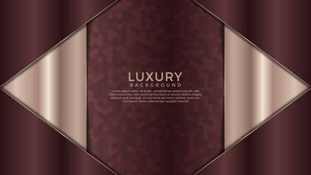 Luxury abstract background with overlap layer on background.のイラスト素材