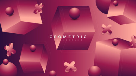Colorful abstract background with soft gradient color. Eps 10