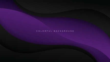 Vector abstract background with gradient color and dynamic shadow on background. Eps 10のイラスト素材